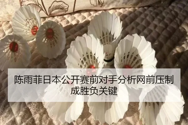 陈雨菲日本公开赛前对手分析网前压制成胜负关键 | MIBO